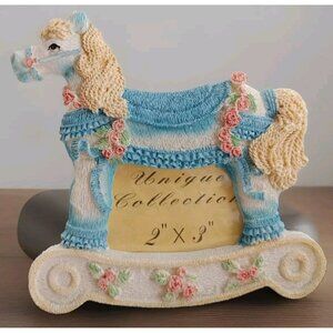 Rocking Horse Frame Hold Square Photo 2x3
